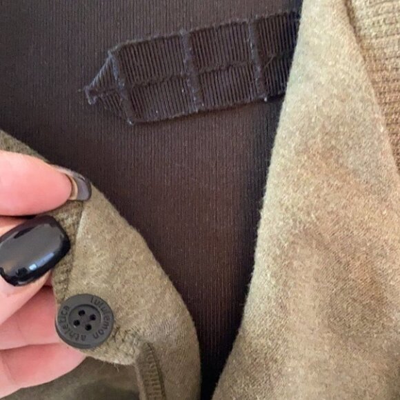 LULULEMON Mula Bundle WrapHeathered Fatigue Green / Heathered Dark Grey sz 4 - Picture 10 of 11